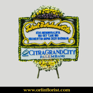 Karangan Bunga Papan Duka Cita JKT-006