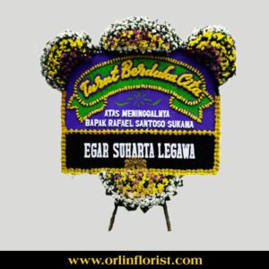 Karangan Bunga Papan Duka Cita JKT-007
