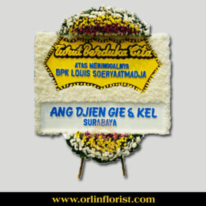 Karangan Bunga Papan Duka Cita JKT-008