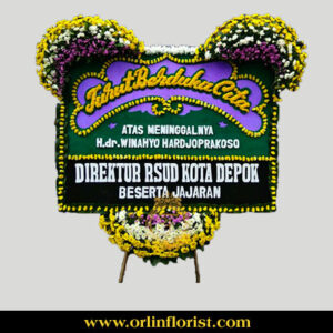 Karangan Bunga Papan Duka Cita Jakarta JKT-020