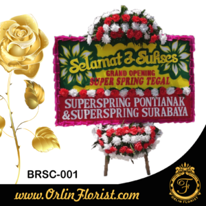 toko bunga papan selamat dan sukses di brebes