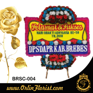 bunga papan congratulation di brebes