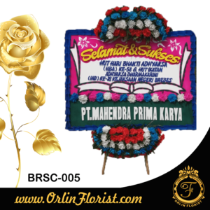 karangan bunga papan ucapan selamat dan sukses di brebes