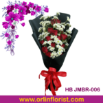 rangkaian handbouquet untuk pacar di jember