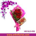 hand bouquet bunga mawar di solo