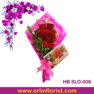 hand bouquet bunga mawar di solo