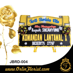 karangan bunga papan ucapan duka cita di jember