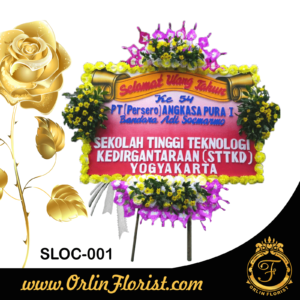 bunga papan congratulation di solo