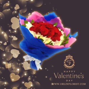 Bouquet Mawar Valentine Mojokerto Val HBM-003