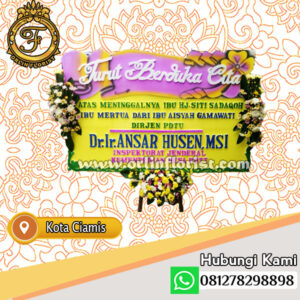 bunga papan duka cita di ciamis
