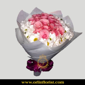 Handbouquet Mawar Kediri HB KDR-003