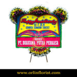 karangan bunga papan anniversary jakarta JKTC-005