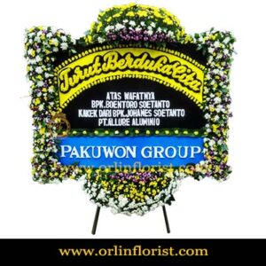 Bunga Papan Duka Cita Bekasi OJKTD-020