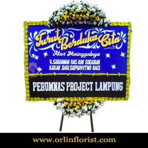 Bunga Papan Duka Cita Jakarta OJKTD-009