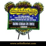 Bunga Papan Duka Cita Jakarta Pusa OJKTD-016