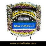 Bunga Papan Duka Cita Jakarta Selatan OJKTD-022