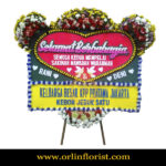 Karangan Bunga Papan Wedding OJKTW-011
