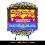 Karangan Bunga Papan Wedding OJKTW-018