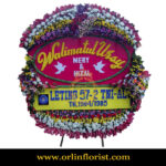 Karangan Bunga Papan Wedding OJKTW-024