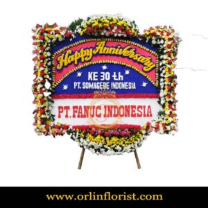 Bunga Papan Happy Aniversary OJKTC-015