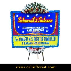 Bunga Papan Selamat dan Sukses Cibubur OJKTC-005