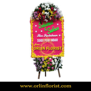 Bunga Papan Selamat dan Sukses Kecil OCGK-002
