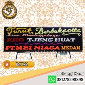 Bnga Papan Duka Cita Batam-05