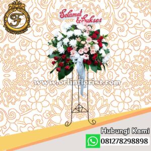 Standing flowers opening jakarta STC-001