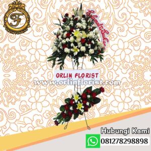 Standing flowers congratulations jakarta STC-004