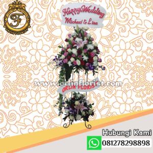 Standing Flowers Pernikahan Jakarta stn-001