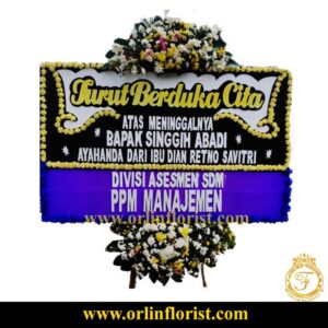 Bunga Papan Duka Cita Bandung BDGD-008