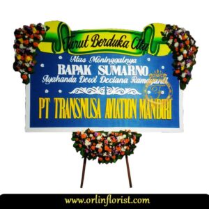 Bunga Papan Duka Cita Gresik GRODC-002