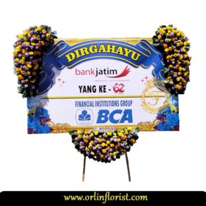 Bunga Papan Wedding Gresik GROCG-001