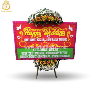 Bunga Papan Wedding Bogor BGR-023