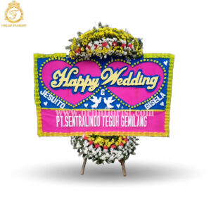 Bunga Papan Wedding Bogor BGR-025