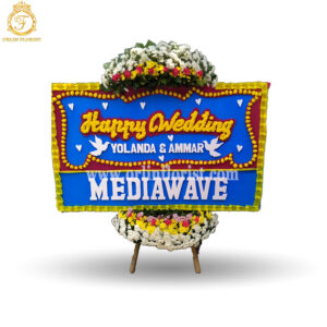 Bunga Papan Wedding Bogor BGR-026